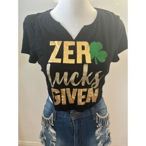 Zero Lucks given crop top
